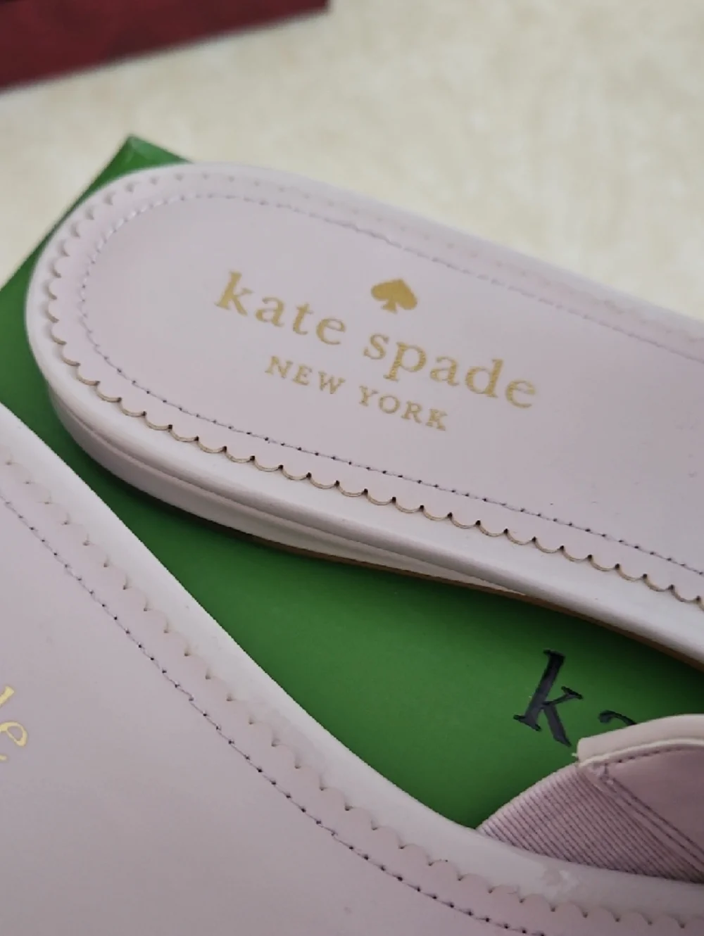 kate spade Kendra Slide Mules Shoes, Size 8.5B NWT.